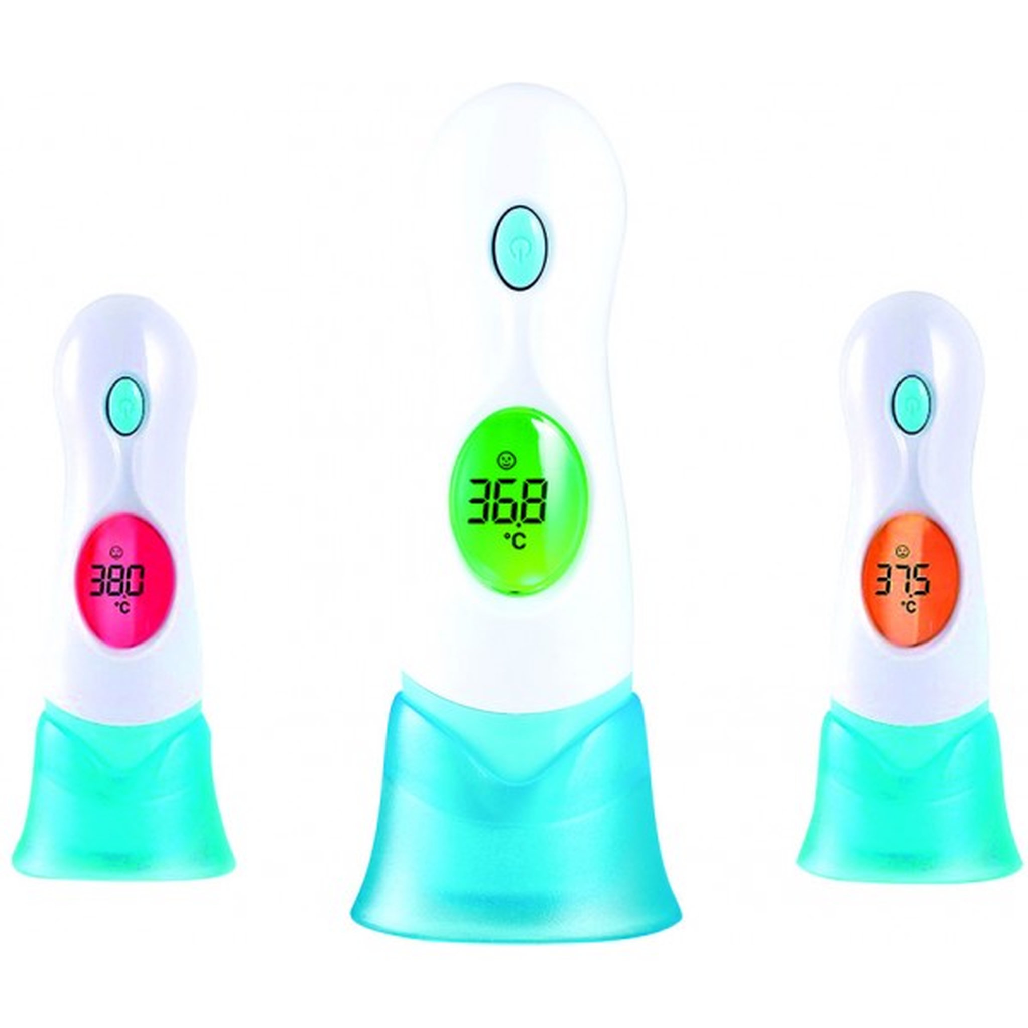 Voir la diapositive 2 : LBS Thermomètre sans contact auriculaire et frontal