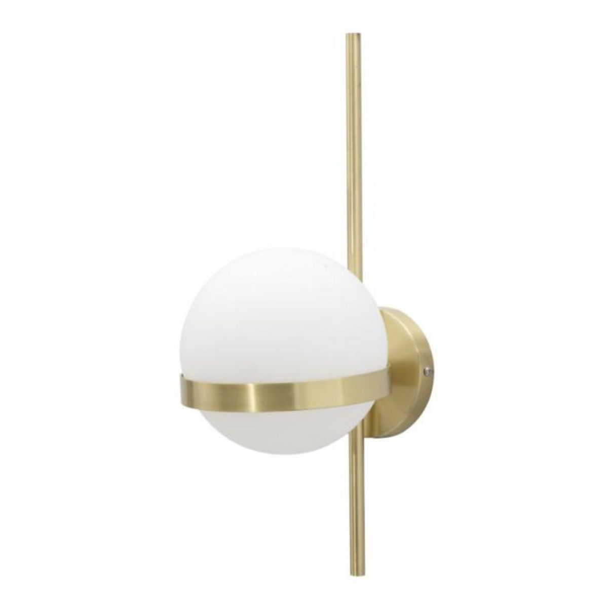 Paris Prix Applique Murale Sphère  Glamy Circle  40cm Blanc & Or