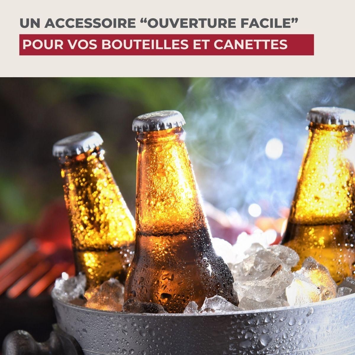 Fackelmann Ouvre bouteille 4 en 1 Fackelmann