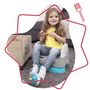 Voir la diapositive 8 : BADABULLE Rehausseur de chaise Confort Home & Go - Grey