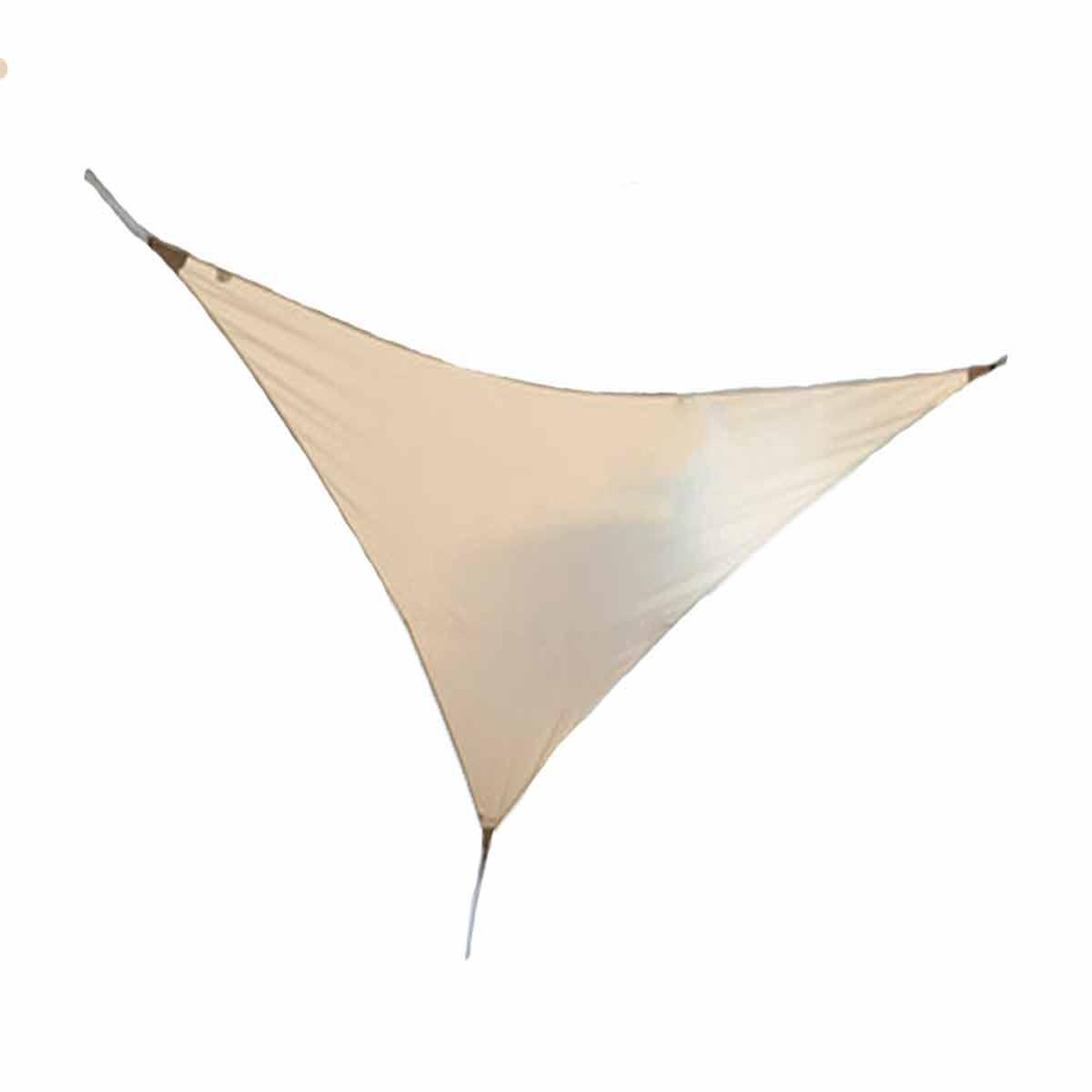 Jardiline Voile d'ombrage triangulaire serenity 3,60 x 3,60 x 3,60 m - sable - jardiline