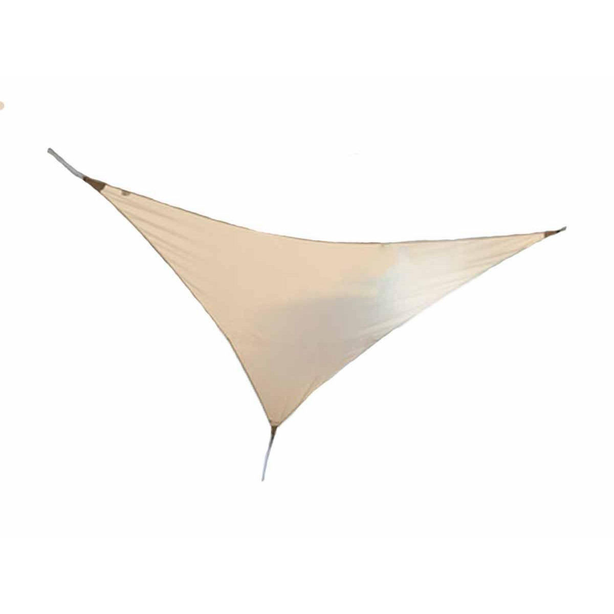 Jardiline Voile d'ombrage triangulaire SERENITY 3,60 x 3,60 x 3,60 m - Sable - Jardiline