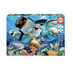 EDUCA PUZZLE 100 PIECES SELFIE SOUS L'EAU