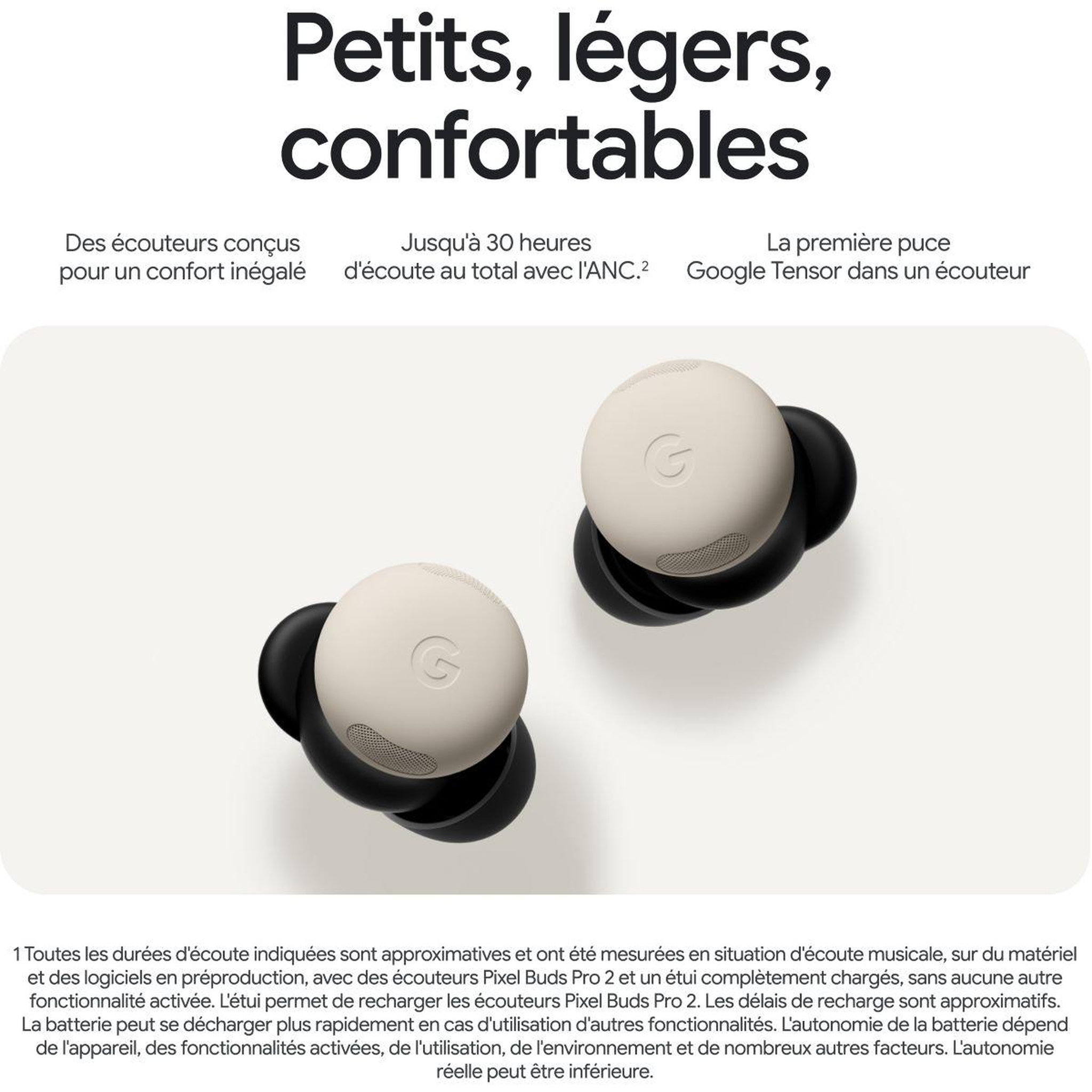 Voir la diapositive 5 : GOOGLE Ecouteurs Pixel Buds Pro 2 Rose Pivoine