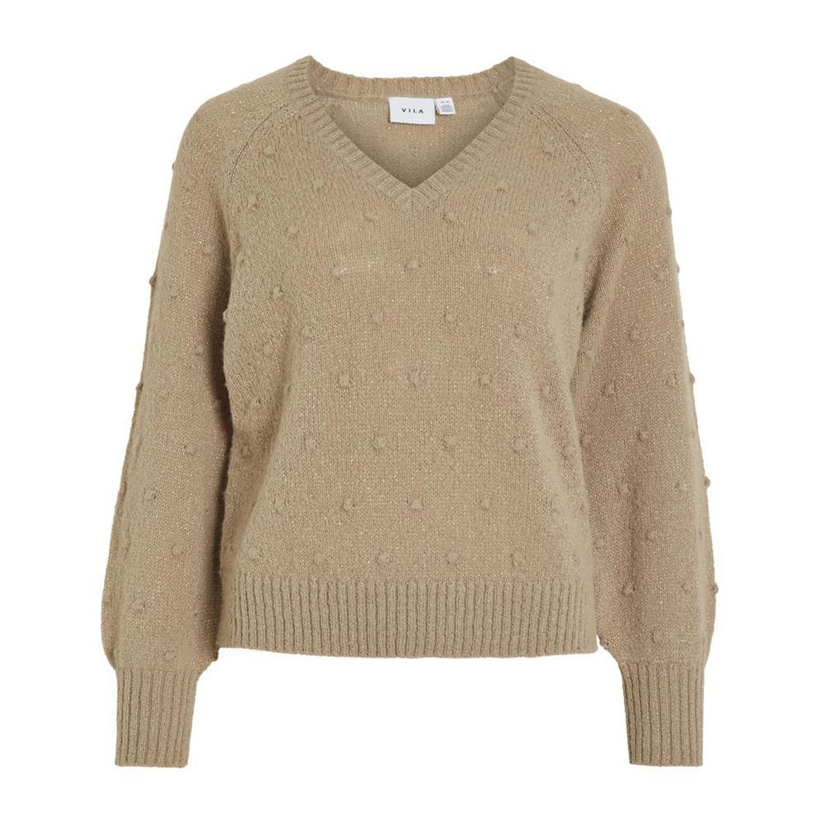 Vila Pull Marron Femme Vila Tuli