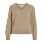 Voir la diapositive 1 : Vila Pull Marron Femme Vila Tuli