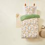 Voir la diapositive 6 : Petit Béguin Housse de couette enfant + taie d'oreiller en flanelle Dumbea