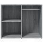 Voir la diapositive 3 : VIDAXL Armoire de dressing Sonoma gris 80x40x65 cm Bois d'ingenierie