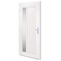 Voir la diapositive 4 : VIDAXL Porte d'entree Blanc 98x208 cm PVC
