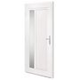 Voir la diapositive 4 : VIDAXL Porte d'entree Blanc 98x208 cm PVC