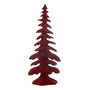 Voir la diapositive 1 : Paris Prix Sapin Déco en Résine  Luciano  51cm Rouge