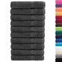 Voir la diapositive 2 : VIDAXL Serviettes de qualité supérieure SOLUND 10 pcs anthracite