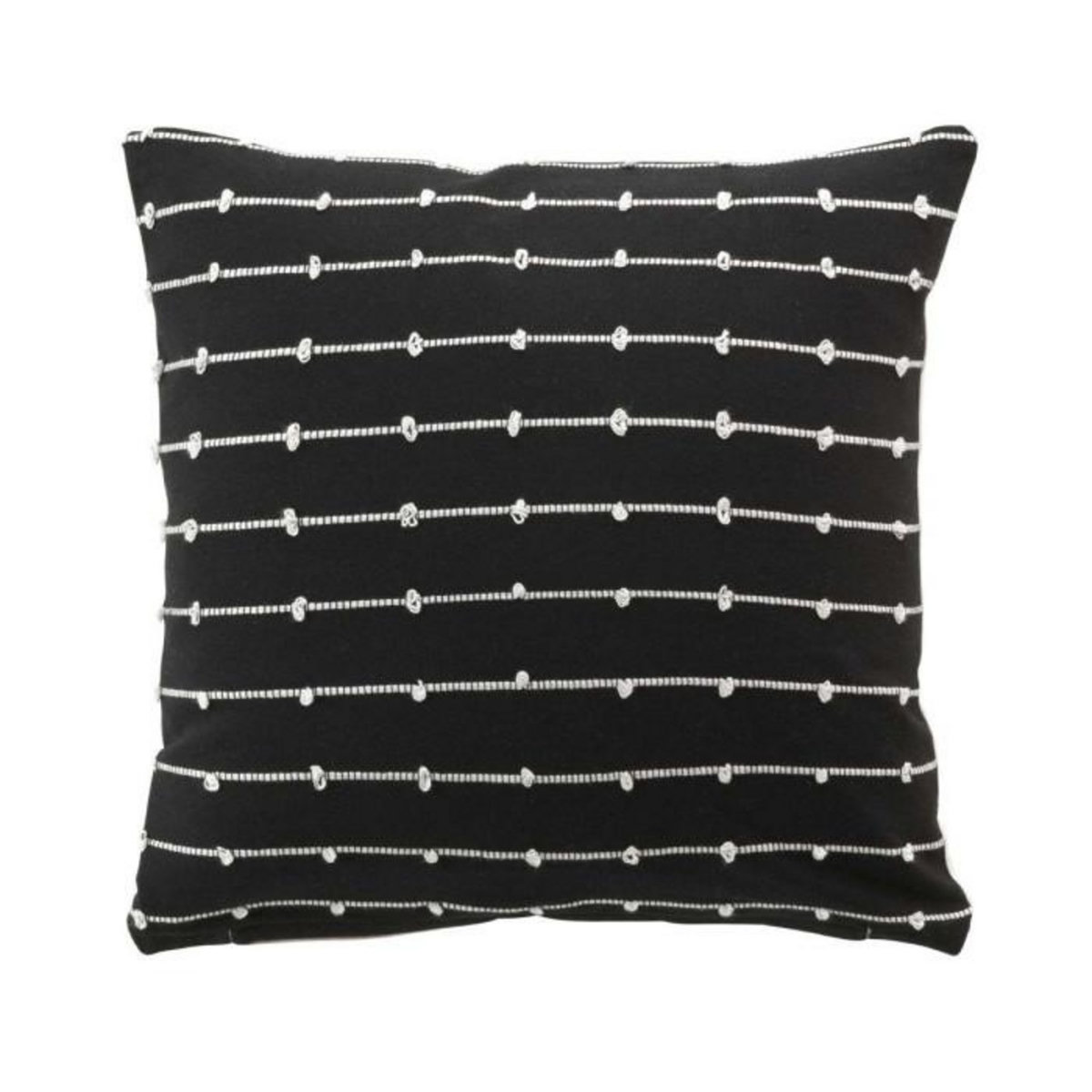 Paris Prix Coussin Déco  Linechic  45x45cm Noir