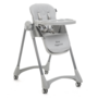 Voir la diapositive 2 : BEBELISSIMO Bebelissimo - Chaise haute évolutive bébé - Pliable - Compacte - Réglable hauteur - De 6 mois à 3 ans (15kg) - gris - Bon Appetit