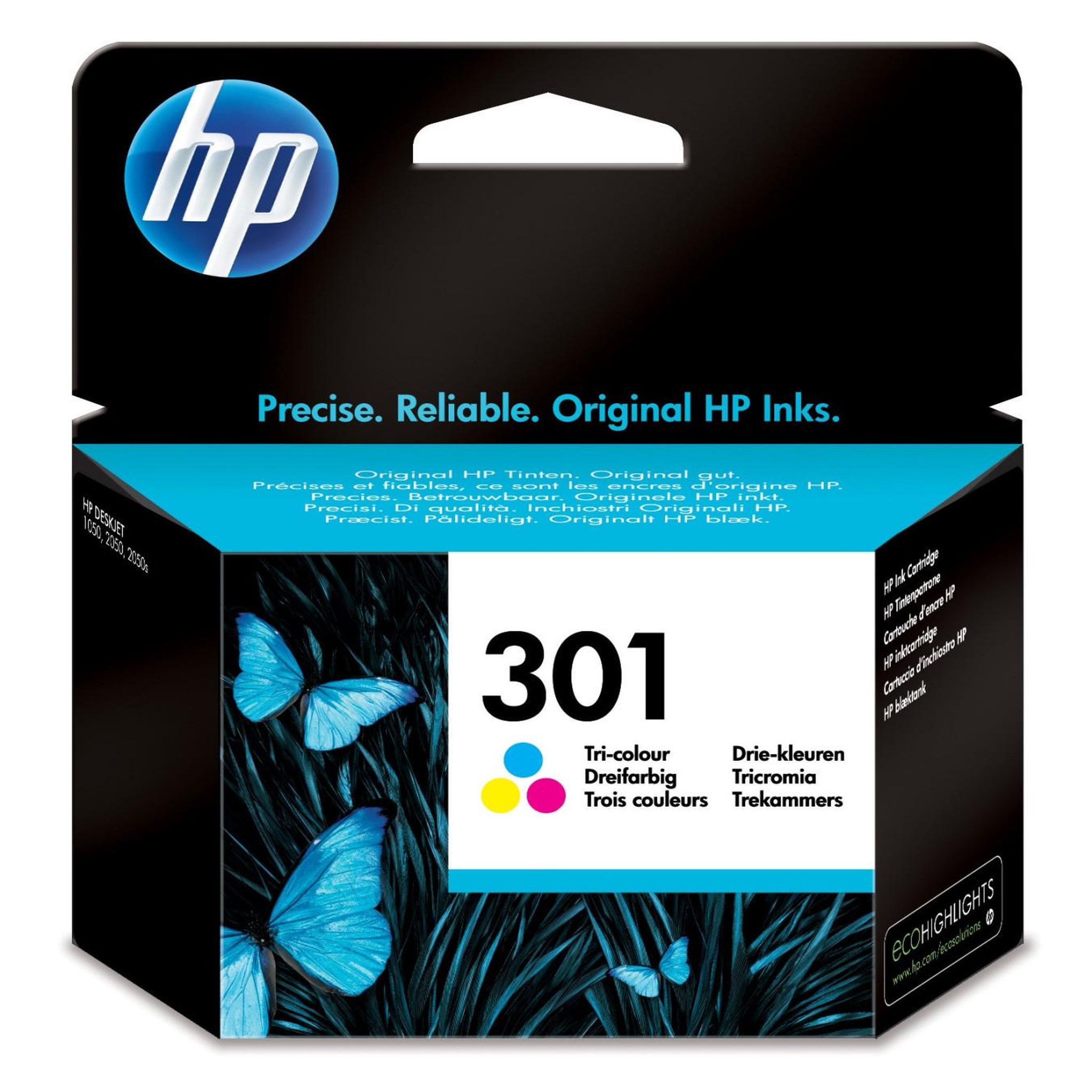 HP HP 301 cartouche d'encre trois couleurs authentique