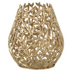 Paris Prix Vase Déco en Métal  Diann  33cm Doré