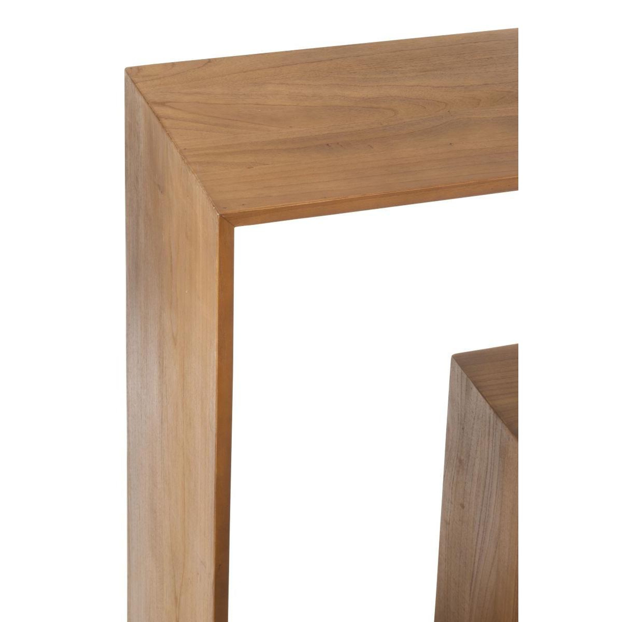 Voir la diapositive 6 : J-LINE Étagère murale en bois  cub  106cm marron