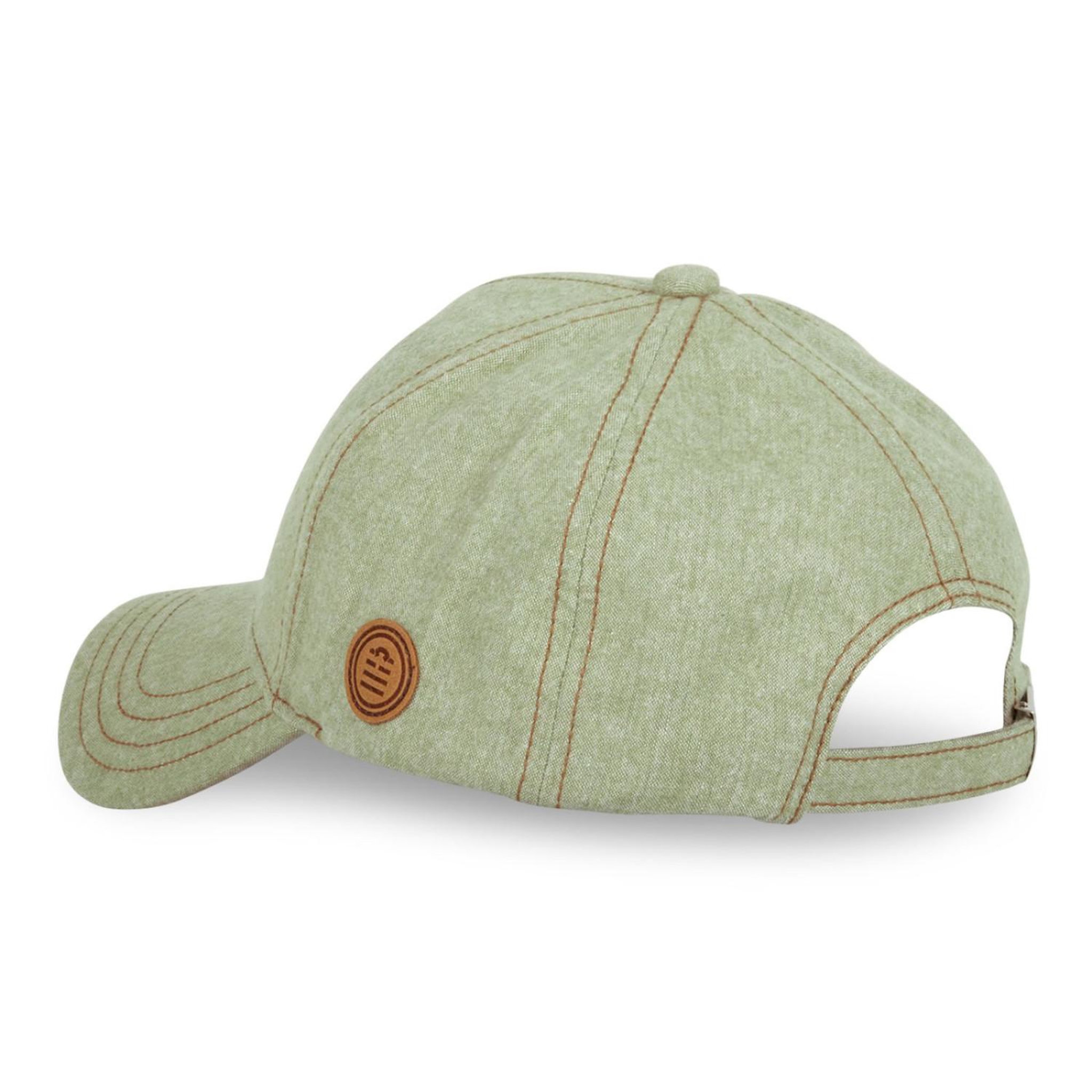 Voir la diapositive 4 : SERGE BLANCO Casquette Baseball homme chambray effet denim Jean