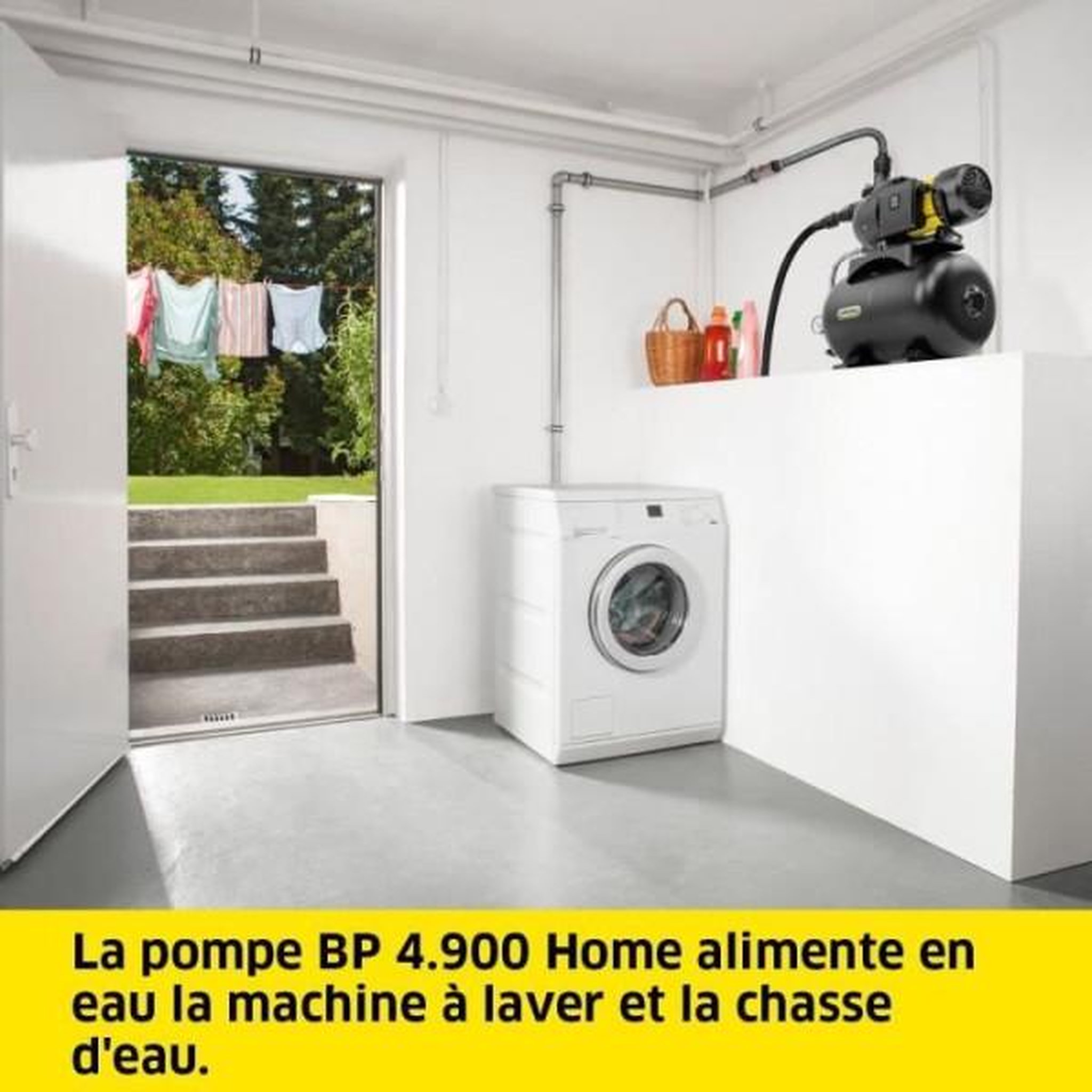 Voir la diapositive 2 : KARCHER Pompe maison/jardin BP 4.900 Home - Karcher