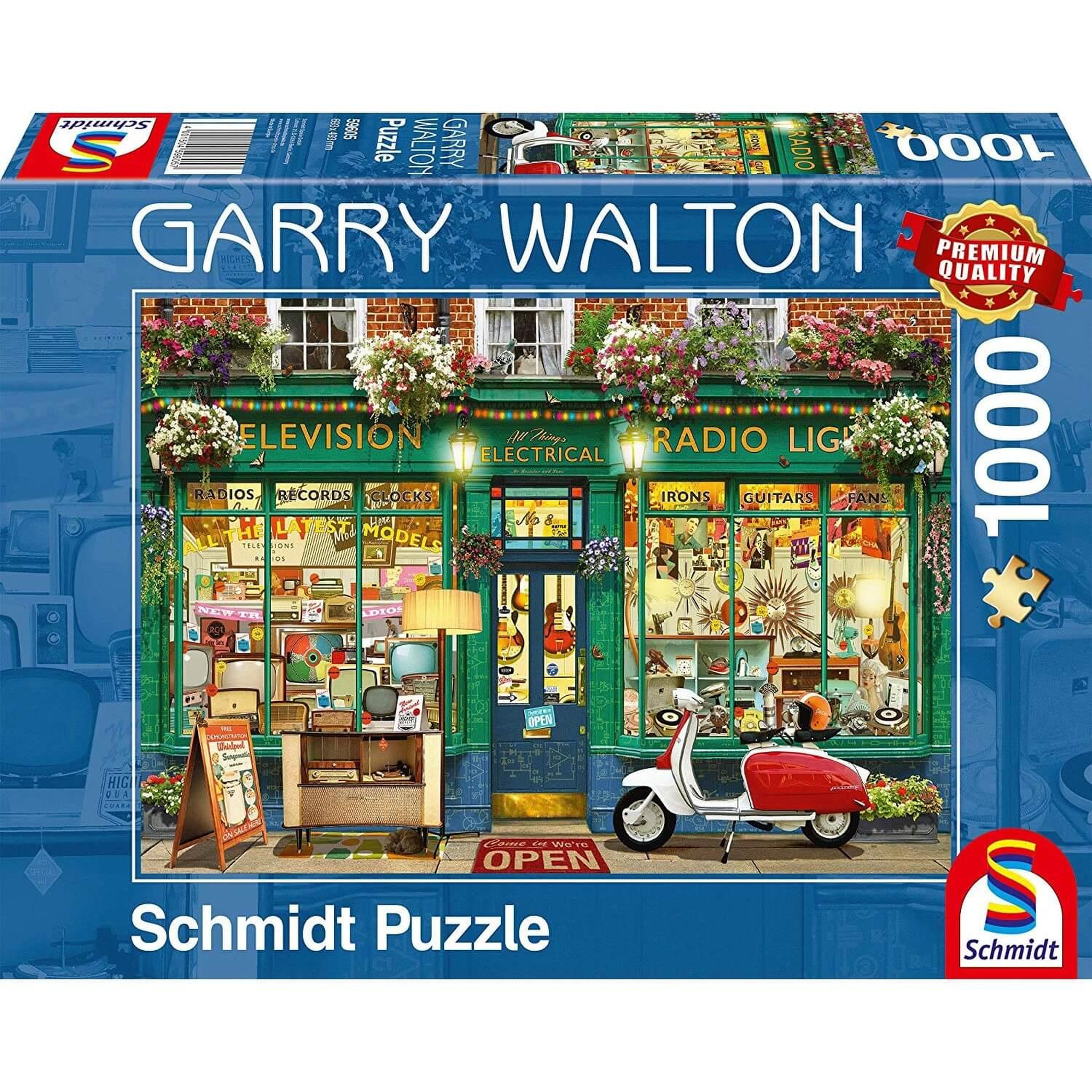 Voir la diapositive 2 : Schmidt Puzzle 1000 pièces : Magasin d'électronique