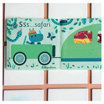 LILLIPUTIENS Livre pour le bain Safari Jungle Panneau magique