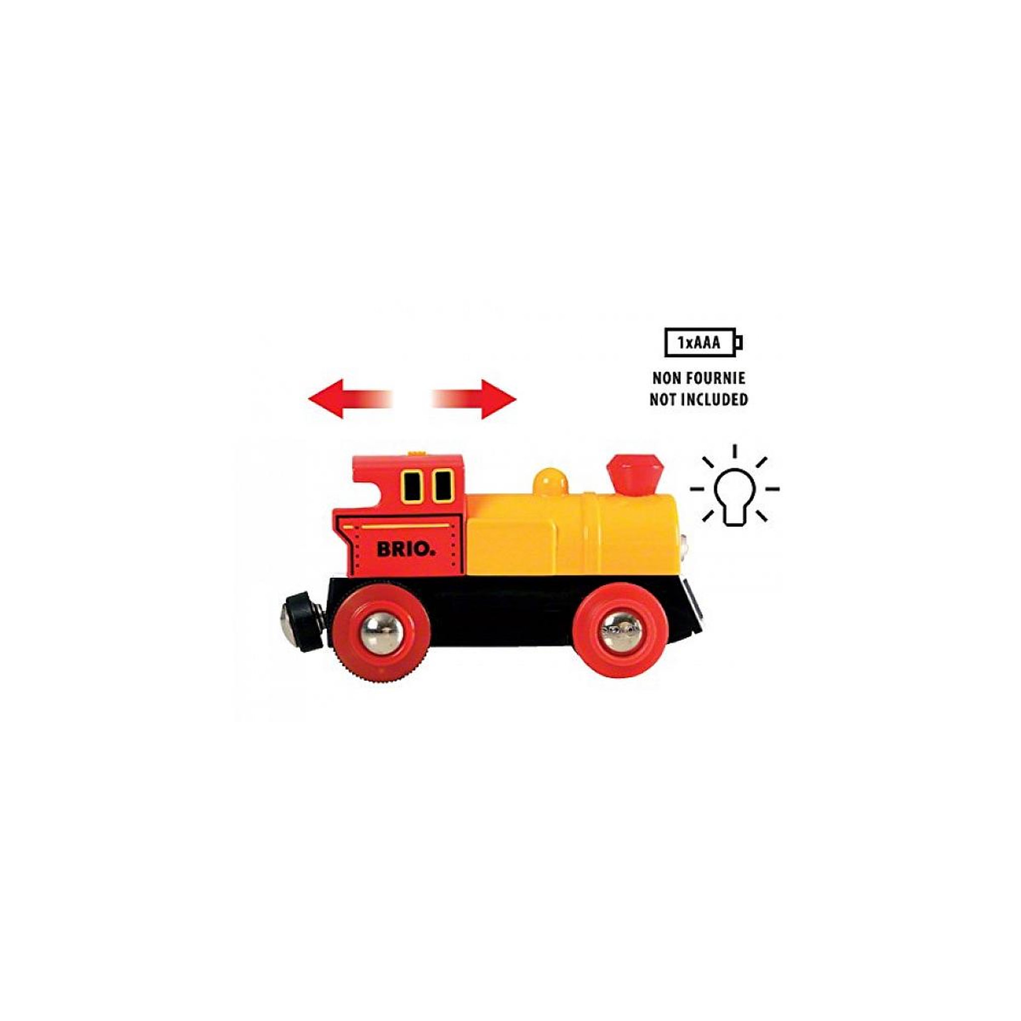 Voir la diapositive 5 : Brio 33319 Train de Marchandise avec Lumiere