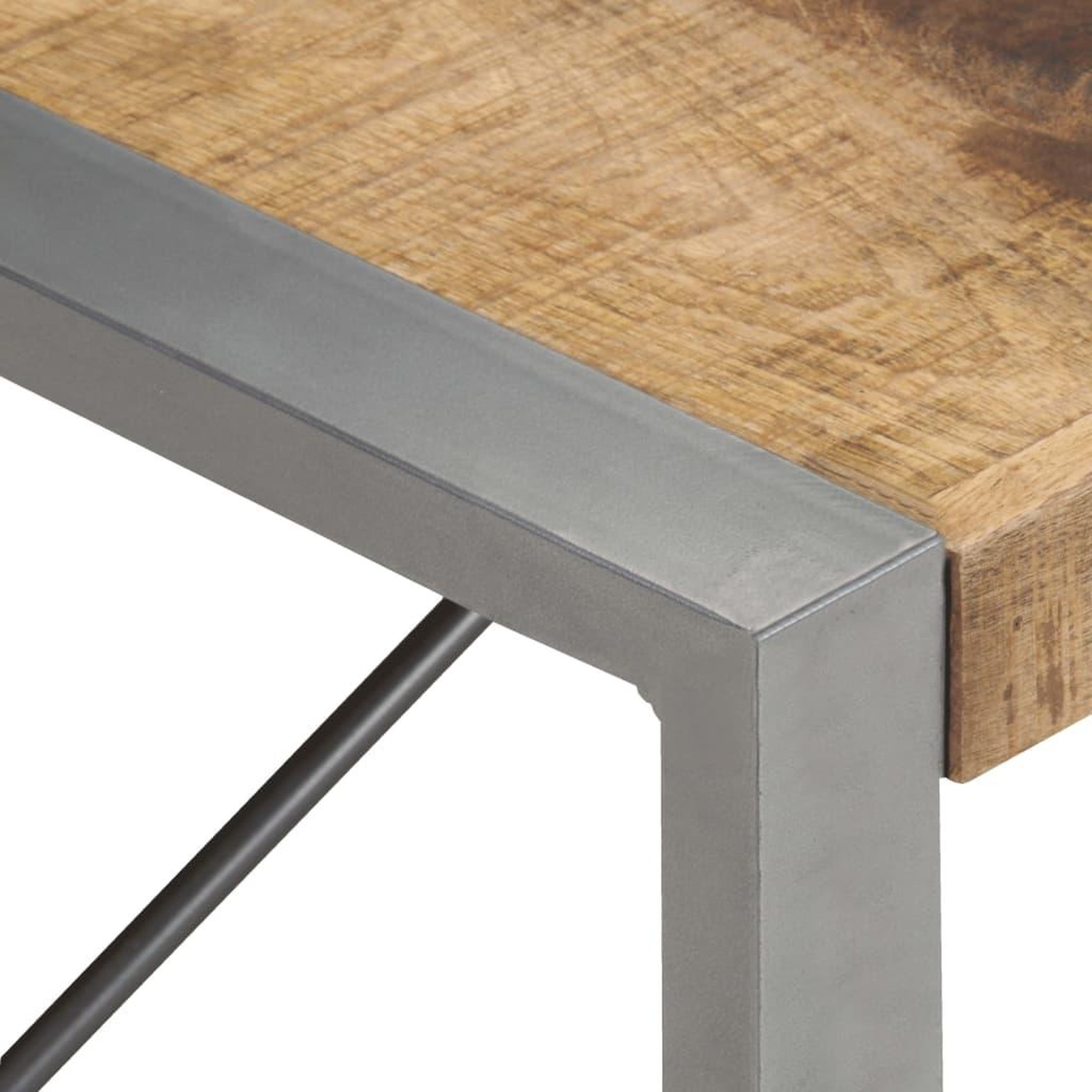 Voir la diapositive 4 : VIDAXL Table basse 180x90x40 cm Bois de manguier brut