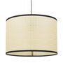 Voir la diapositive 2 : Paris Prix Lampe Suspension en Rotin  Derek  50cm Naturel