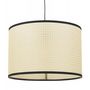 Voir la diapositive 2 : Paris Prix Lampe Suspension en Rotin  Derek  50cm Naturel