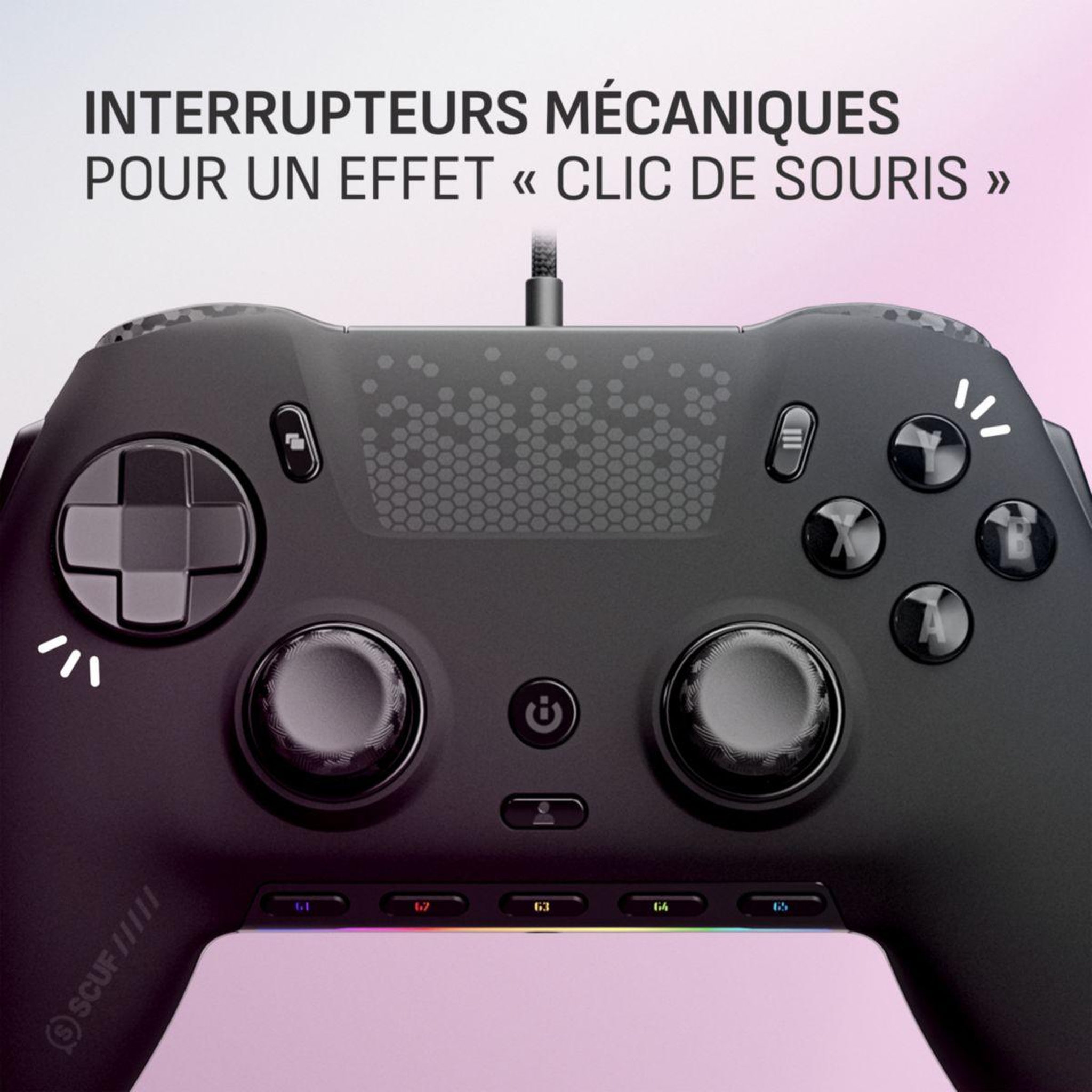 Voir la diapositive 2 : SCUFGAMING Manette Envision HE Wired Controller Black