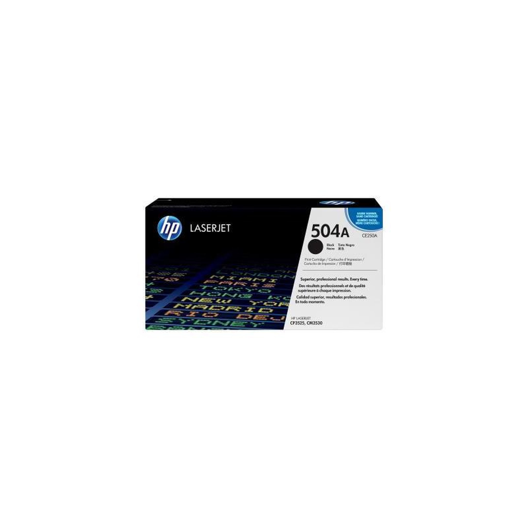 HP HP Cartridge No 504A HP504A HP 504A Black Schwarz (CE250A)