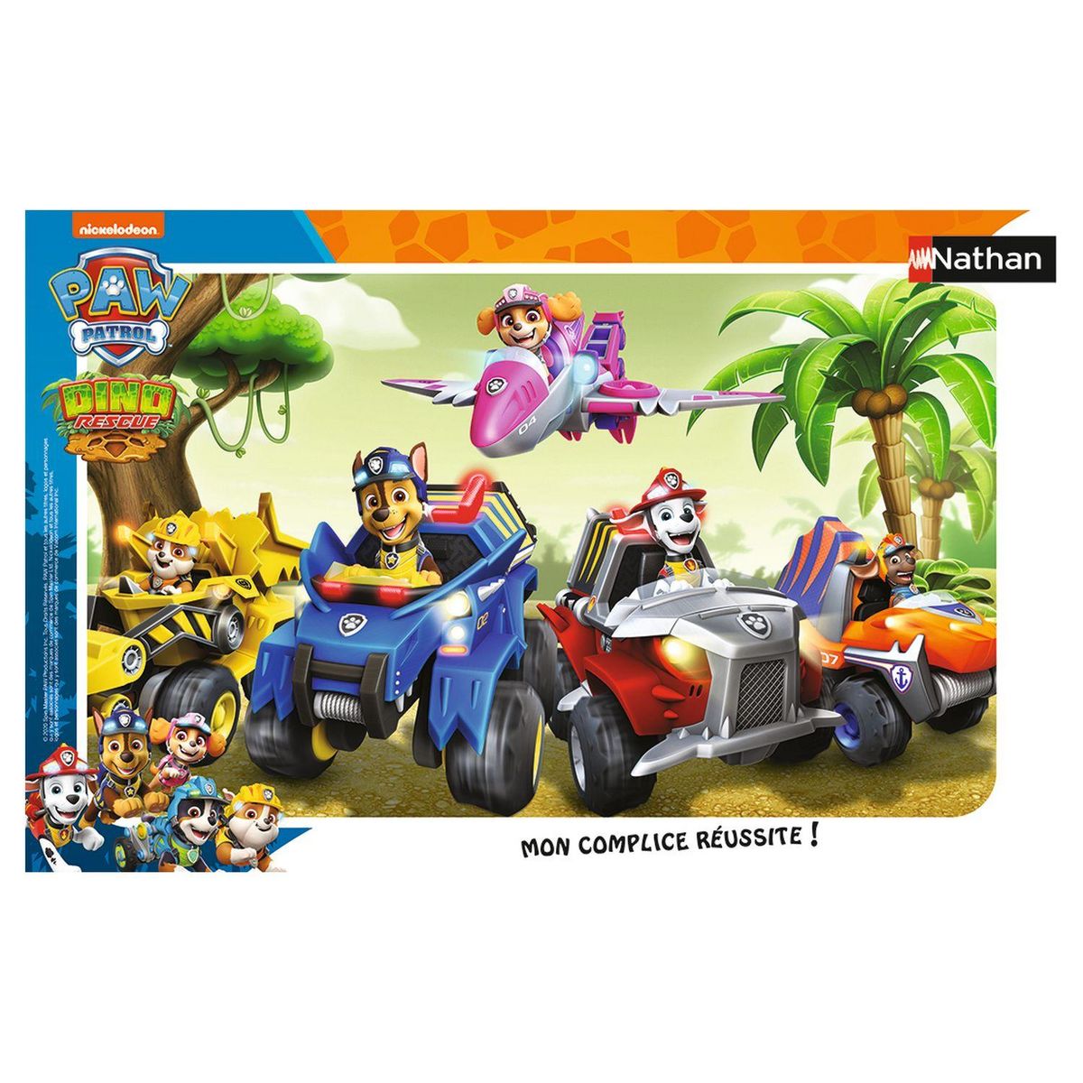 RAVENSBURGER Puzzle Nathan - 15 pièces - A l'aventure 