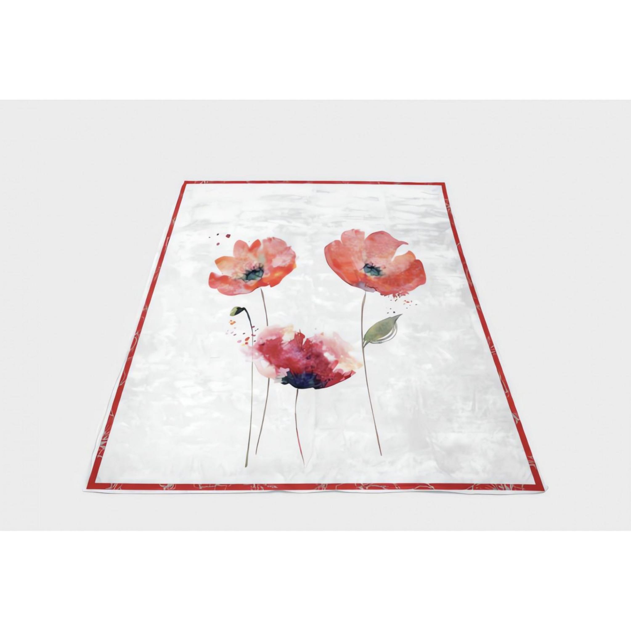 Plaid Morbido In Microfibra Grigio 110x170 Cm, Lavabile In Lavatrice