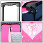 Voir la diapositive 5 : Bagtrotter BAGTROTTER Cartable à roulettes 38 cm Phileas Rose Danseuses