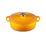 Le Creuset Cocotte Oval Evolution Le Creuset en Fonte Émaillée 27 cm Nectar