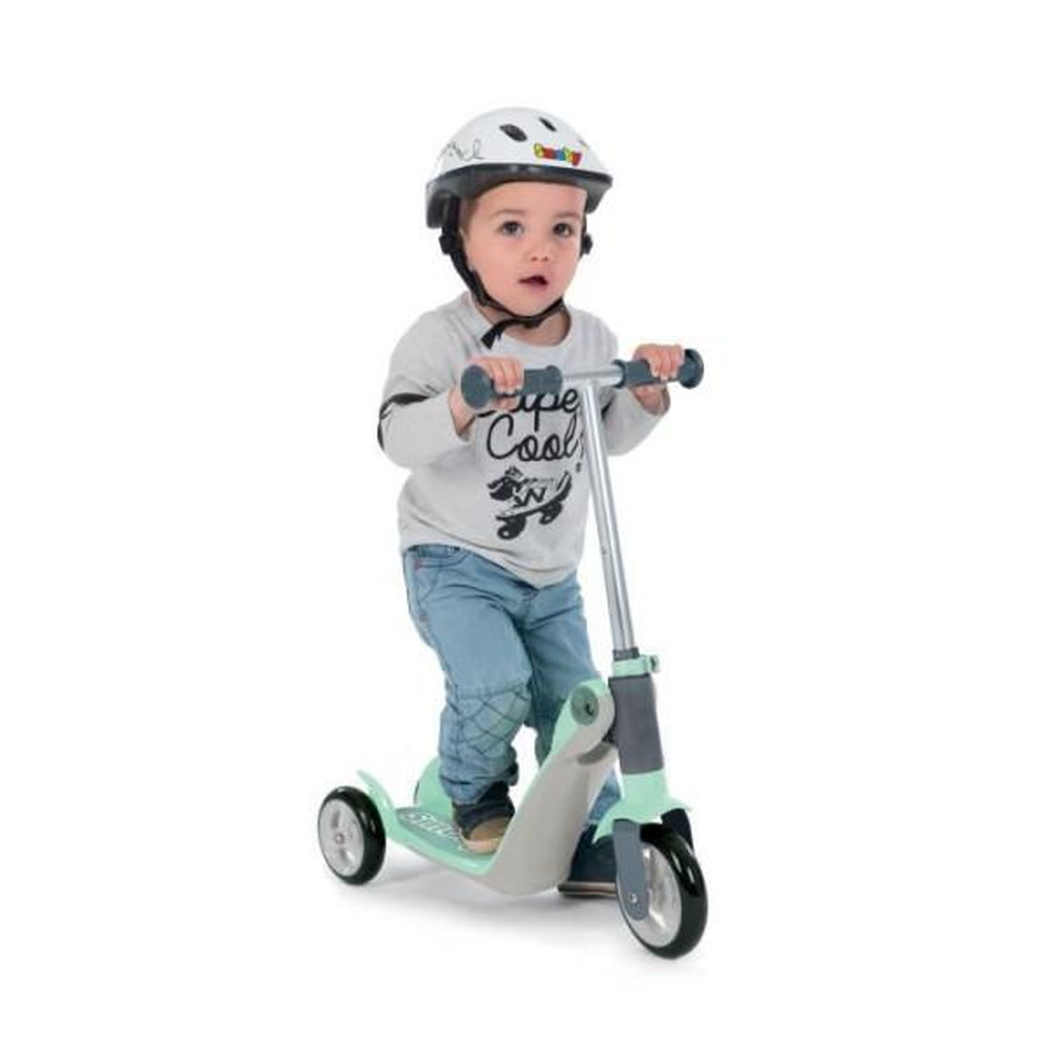 Voir la diapositive 3 : SMOBY SMOBY - Draisienne transformable en patinette - 3 roues - pour bébé de 18 mois a 4 ans