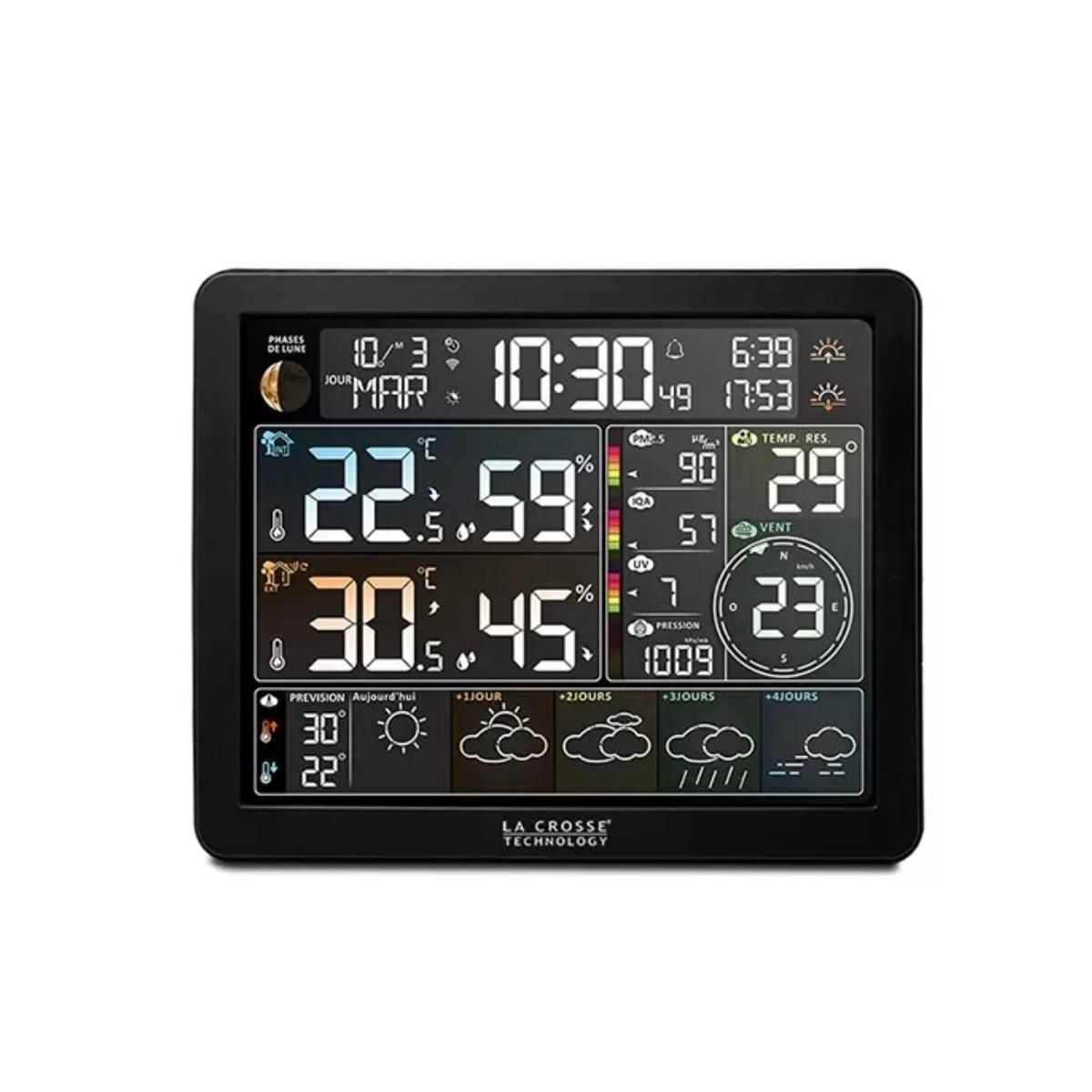 La crosse technology Station météo noir - SW405-BLA