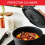 Voir la diapositive 5 : TEFAL Batterie de cuisine Ingenio Inspiration Cocotte Fonte 5pcs