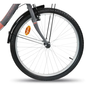 Voir la diapositive 3 : SCRAPPER Vélo 24'' SCRAPPER idéal pour une taille comprise entre 1.40 et 1.60m équipé de 6 vitesses et d'un équipement complet City