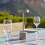 Voir la diapositive 2 : Lumisky Lampe de table sans fil touch ROBY Gris Aluminium