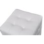 Voir la diapositive 3 : VIDAXL Tabourets cube Blanc
