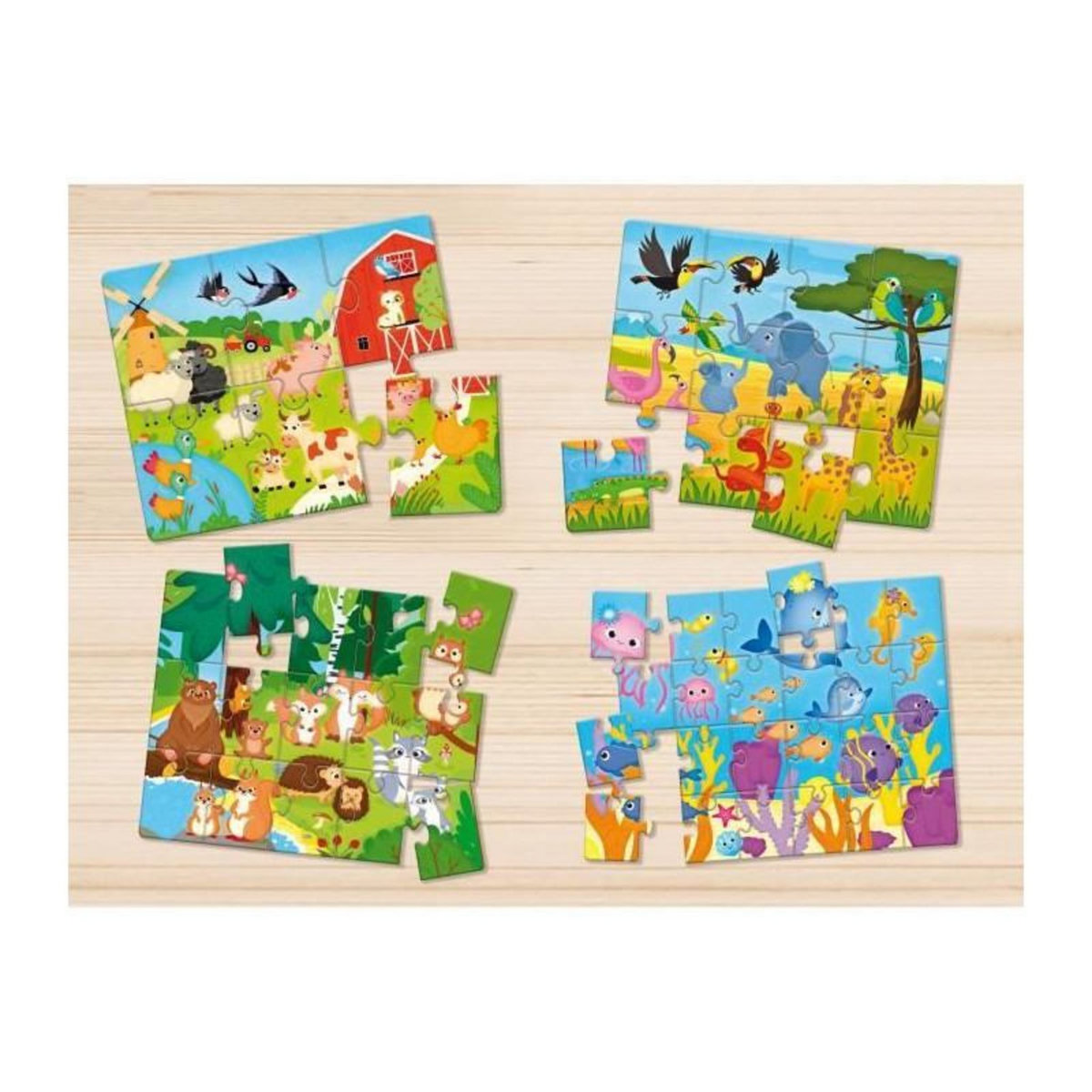 LISCIANI GIOCHI Les Animaux - Carotina - Jeu d'apprentissage - LISCIANI