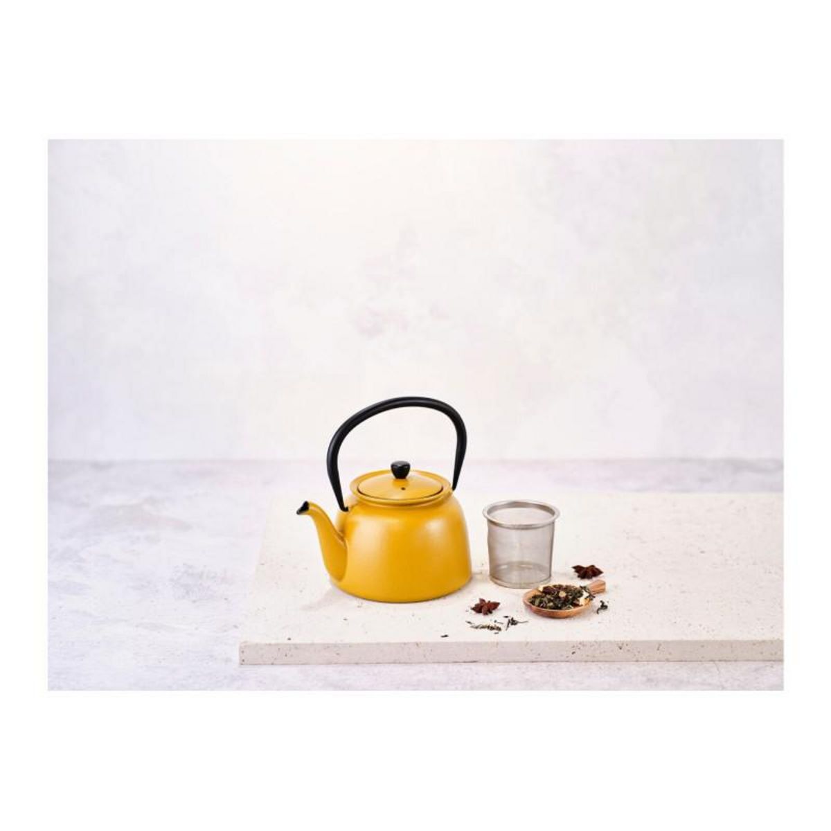 COSY & TRENDY Théière Cosy & Trendy? Theiere en fonte Jane 0,92l Moutarde Tous feux dont induction