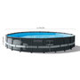 Voir la diapositive 6 : INTEX Piscine tubulaire Ultra XTR Frame ronde 6,10 x 1,22 m - Intex