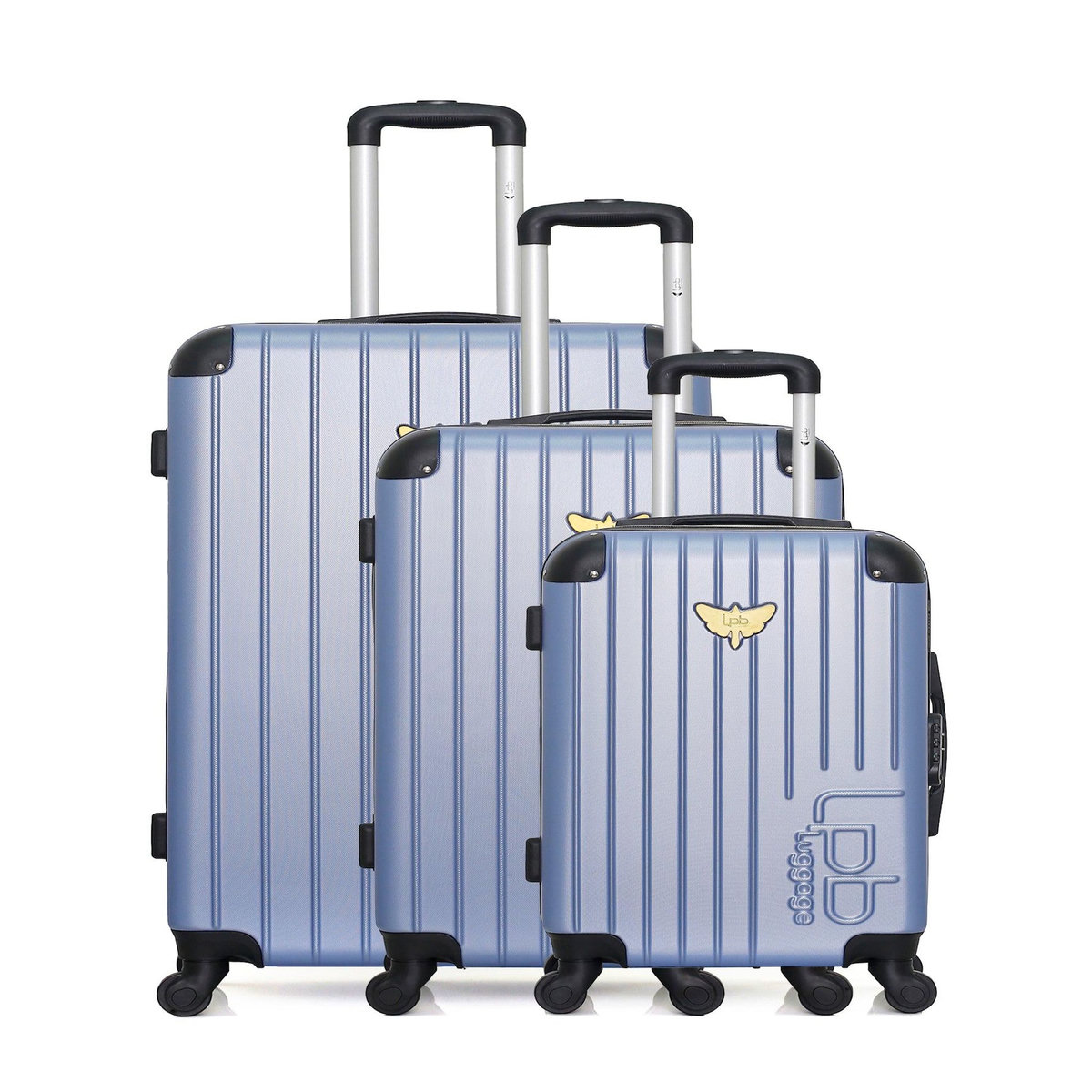 LES P'TITES BOMBES LPB LPB LUGGAGE - Set de 3 Valises MARIANNE 75 cm 4 Roues