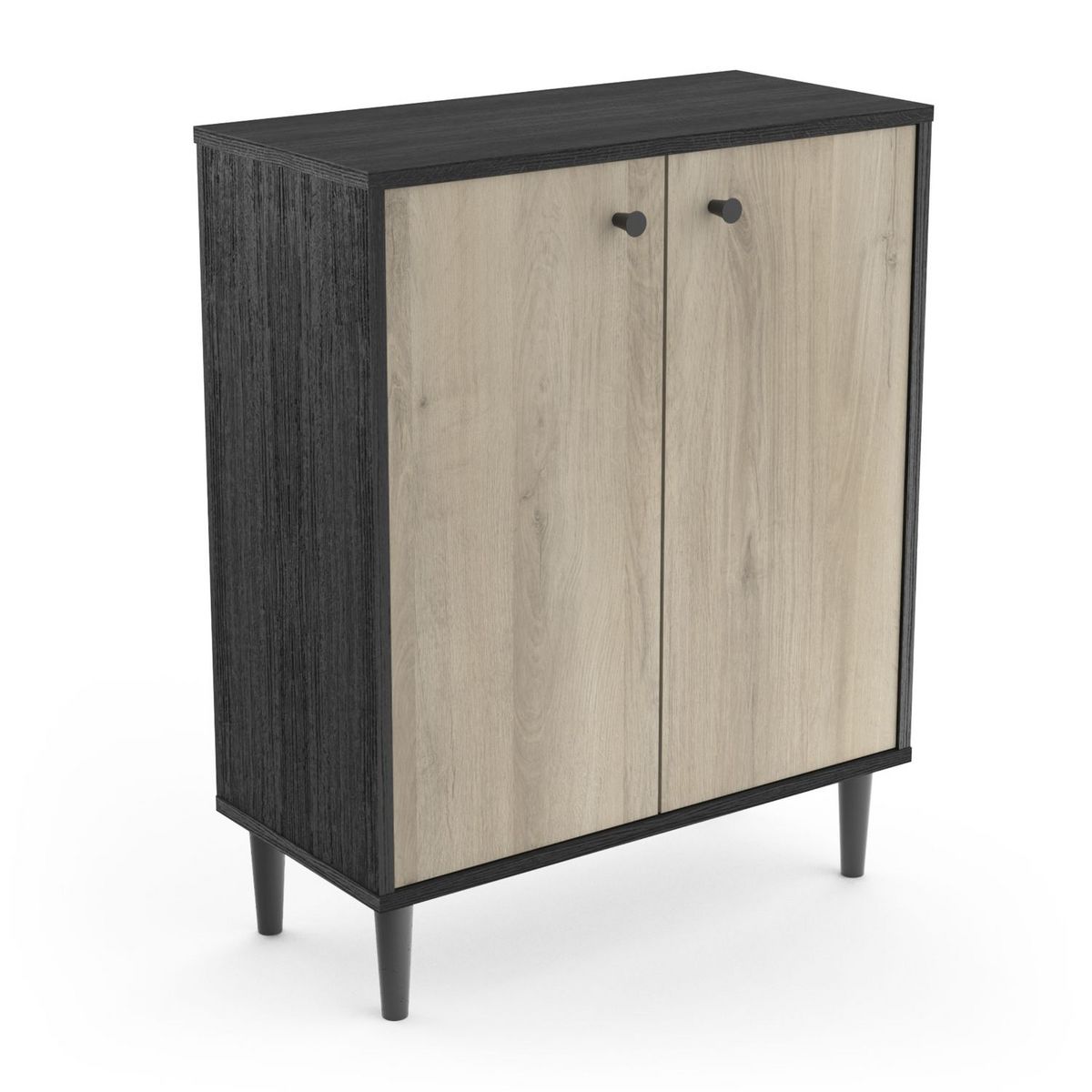 Buffet 2 portes style industriel L60cm SMART