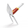 Voir la diapositive 1 : Outils Wolf Serfouette MULTI-STAR 7 cm - 2 dents + langue - sans manche