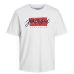 Jack & Jones T Shirt  Garçon Jack & Jones Whtiley. Coloris disponibles : Blanc