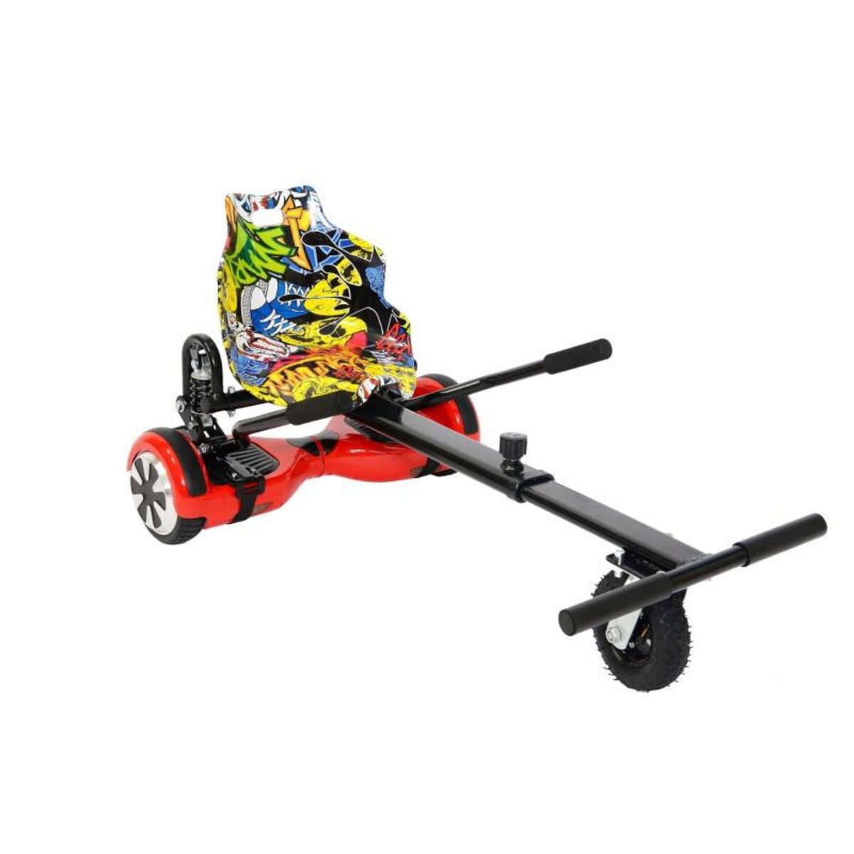 URBANGLIDE UrbanGlide Kart Monster pour Hoverboard - Multicolor - Compatible toutes marques et tailles de roue - Longueur ajustable