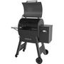 Voir la diapositive 3 : TRAEGER Barbecue pellet Ironwood 650 noir sur chariot, grille haute 56x26.5 cm, grille basse 56x48 cm